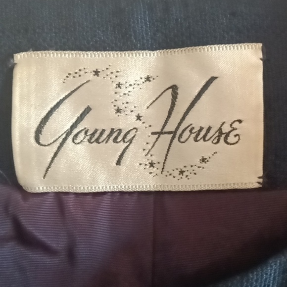 Young House cropped jacket VTG from 1960s three quarter sleeves size XS P - Picture 4 of 13